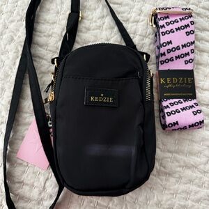 Kedzie Black Crossbody Bag